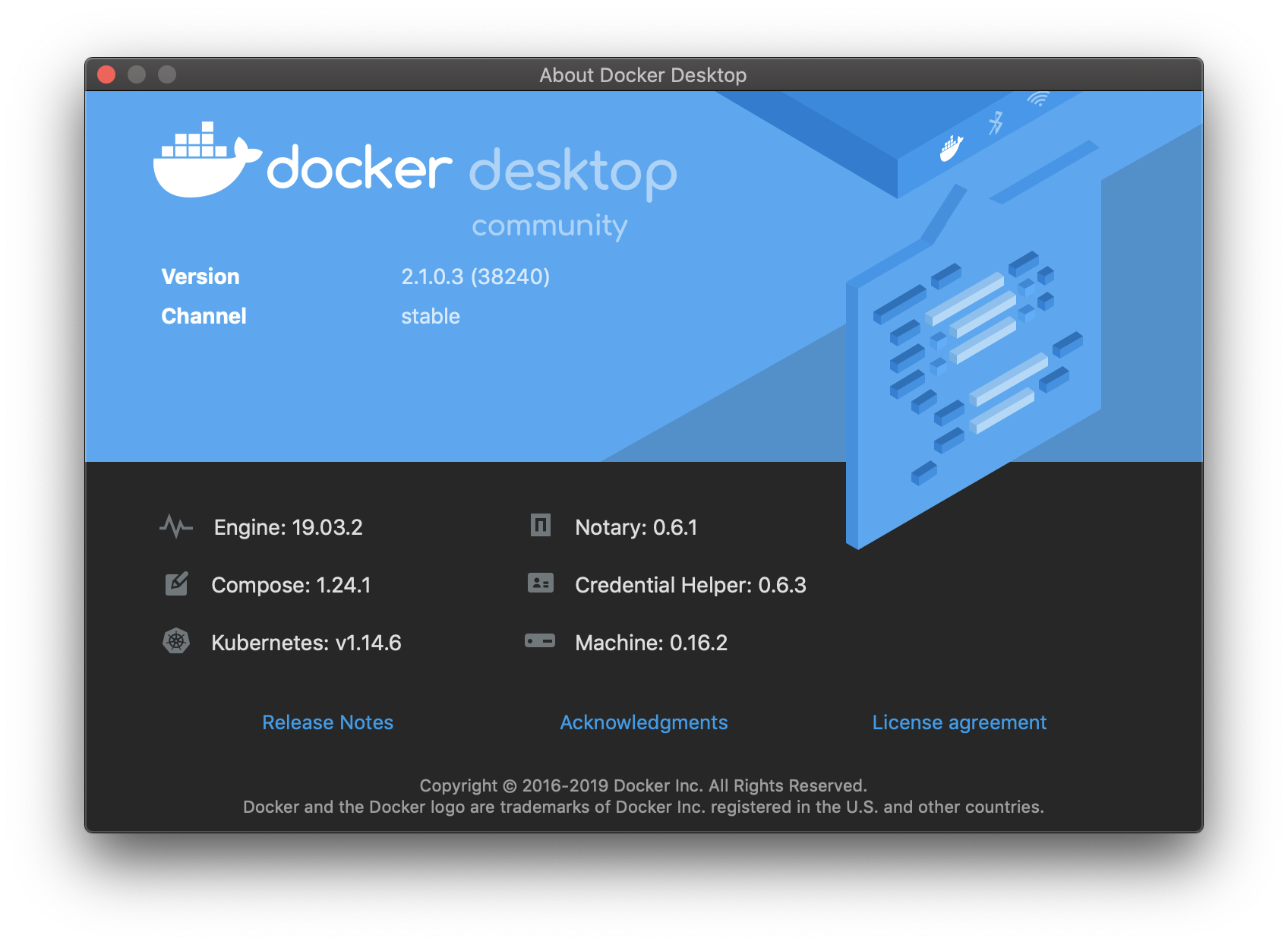 connect docker for mac container to internet