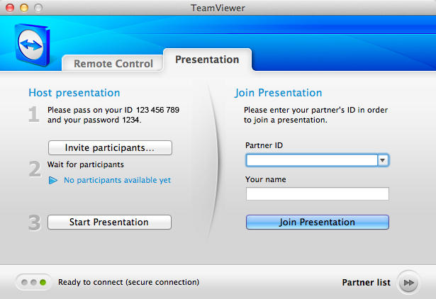 teamviewer for mac with no install